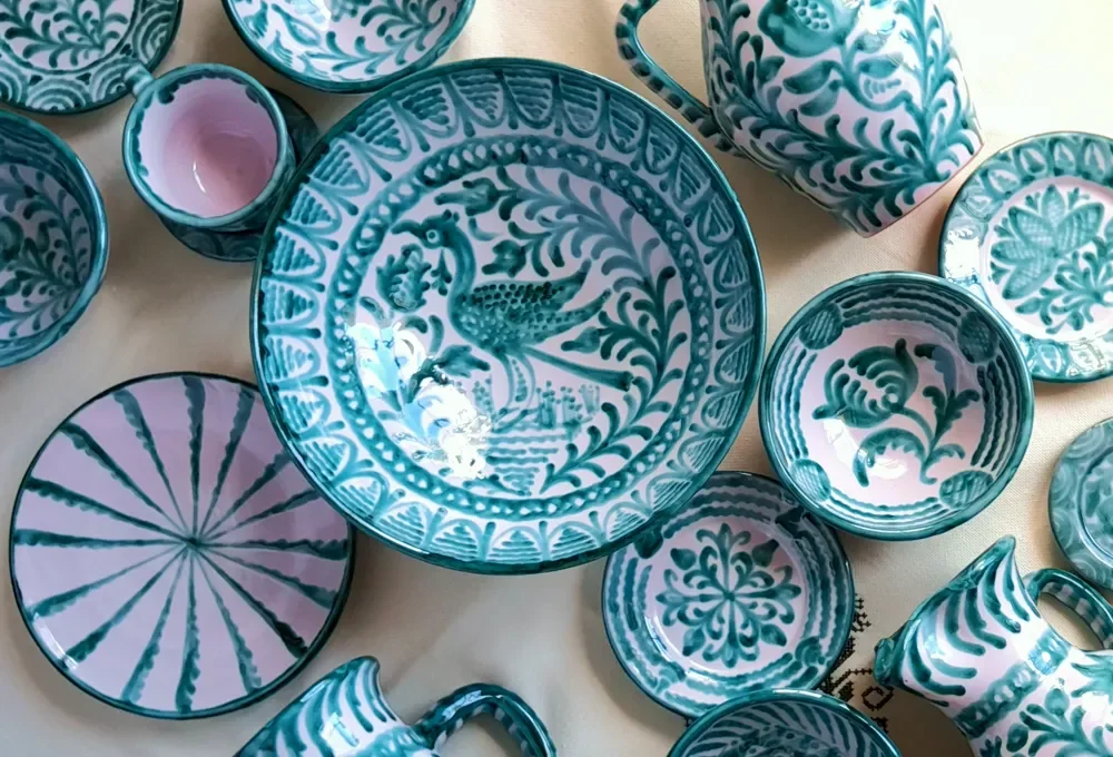 Fajalauza in Green — CASA PLETÓRICA — Handmade Spanish Ceramics